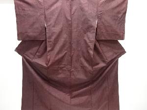 竹笹模様織り出し本場泥大島紬着物(5マルキ)